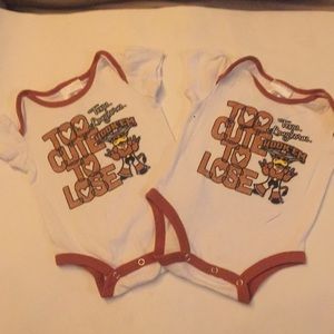 Baby Texas Longhorn Onesies